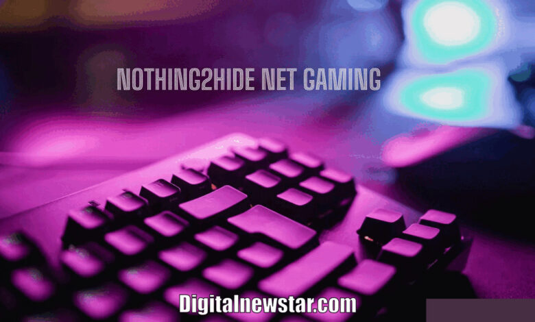 nothing2hide net gaming